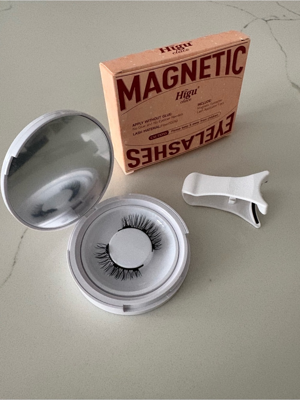 Magnetic Higu Dove False Lashes - Black